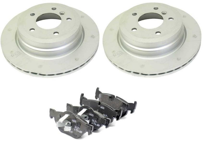 BMW Brake Kit - Pads and Rotors Rear (300mm)